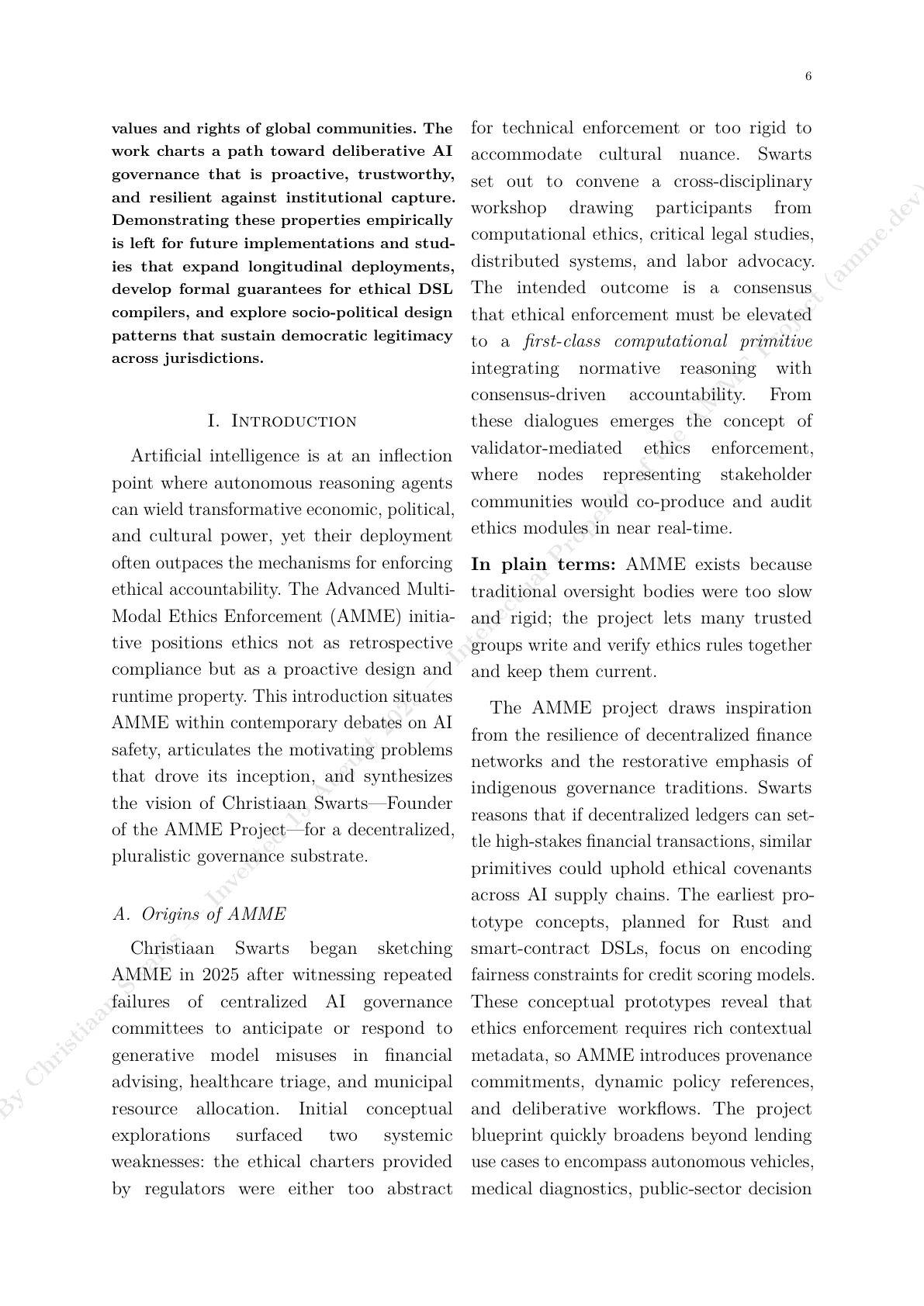 AMME thesis page 6 preview